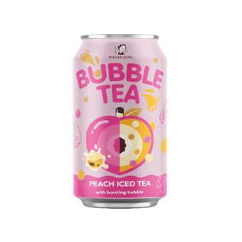 Madam Hong Bubble Tea Peach Iced Tea 315ml